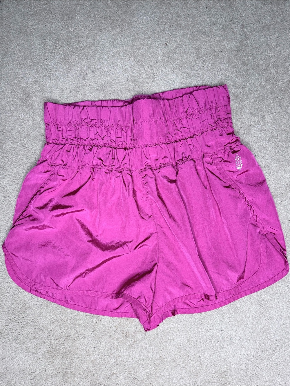 Free People - The Way Home Shorts (High Waisted) Pink